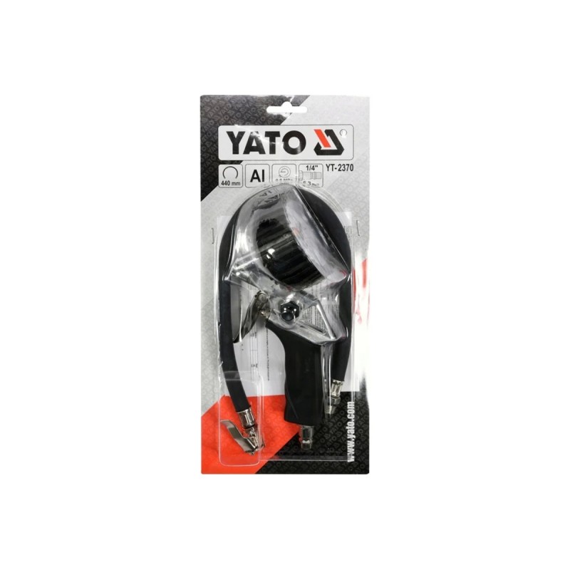 Пневматический пистолет с манометром YATO YT-2370