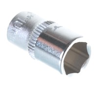 Головка торцевая 1/4' 10мм короткая CrV YATO YT-1409