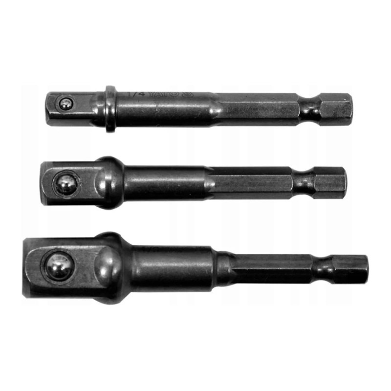 Набор адаптеры  для торцовых головок-1/4, 3/8, 1/2 YATO YT-04685