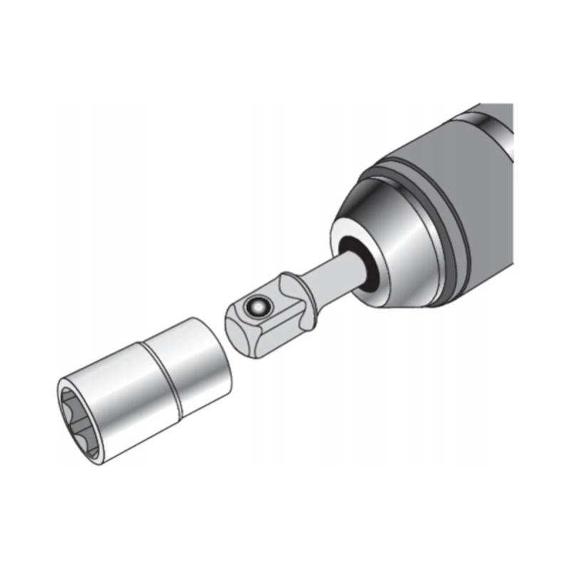 Набор адаптеры  для торцовых головок-1/4, 3/8, 1/2 YATO YT-04685