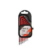 Набор ключей "ТОRХ TAMPER PROOF" Т9-Т30 CrV, 7шт  YATO YT-0562
