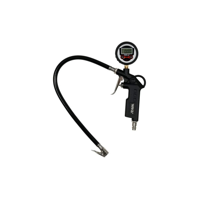 Пистолет для подкачки шин с цифровым манометром YATO YT-23702