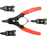 Съемник стопорных колец+3 насадки 160мм YATO YT-2130