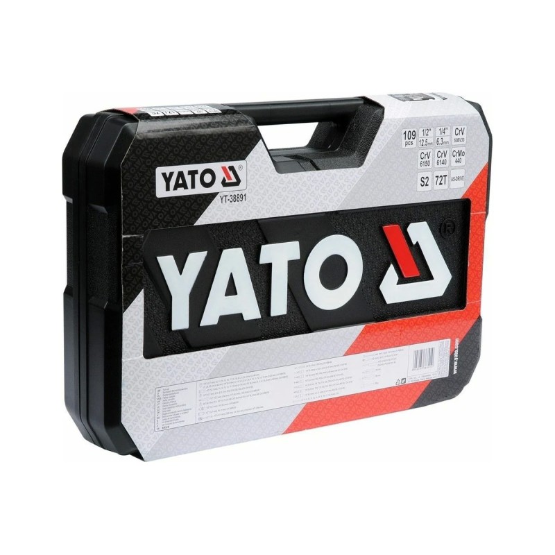 Набор инструментов 108пр YATO YT-38891
