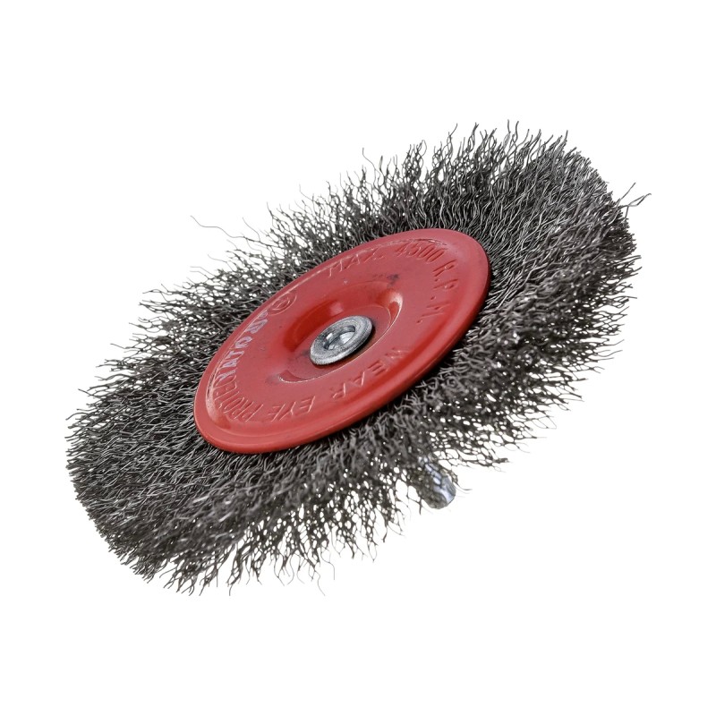 Щетка дисковая стальная проволока 100 мм со стержнем YATO YT-4758