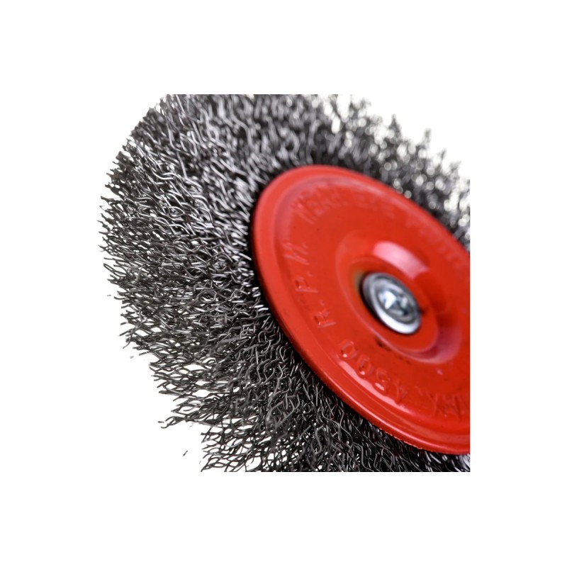 Щетка дисковая стальная проволока 100 мм со стержнем YATO YT-4758