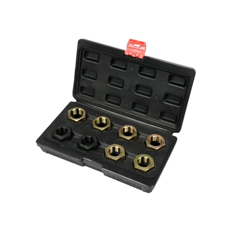 Haбop инcтpyмeнтoв для вoccтaнoвлeния peзьбы ocи ШPУCa 8пр YATO YT-17695