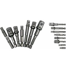 Набор переходников HEX 8 шт YATO YT-04639