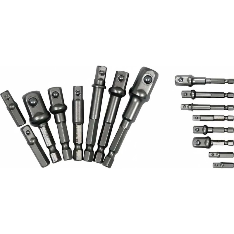 Набор переходников HEX 8 шт YATO YT-04639