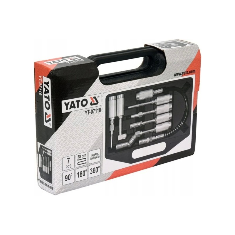 Набор наконечников для маслёнок 7 шт YATO YT-07110