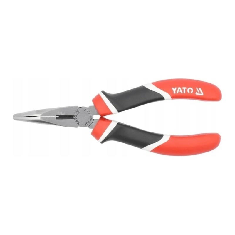 Тонкогубцы изогнутые 160мм CRV YATO YT-1945
