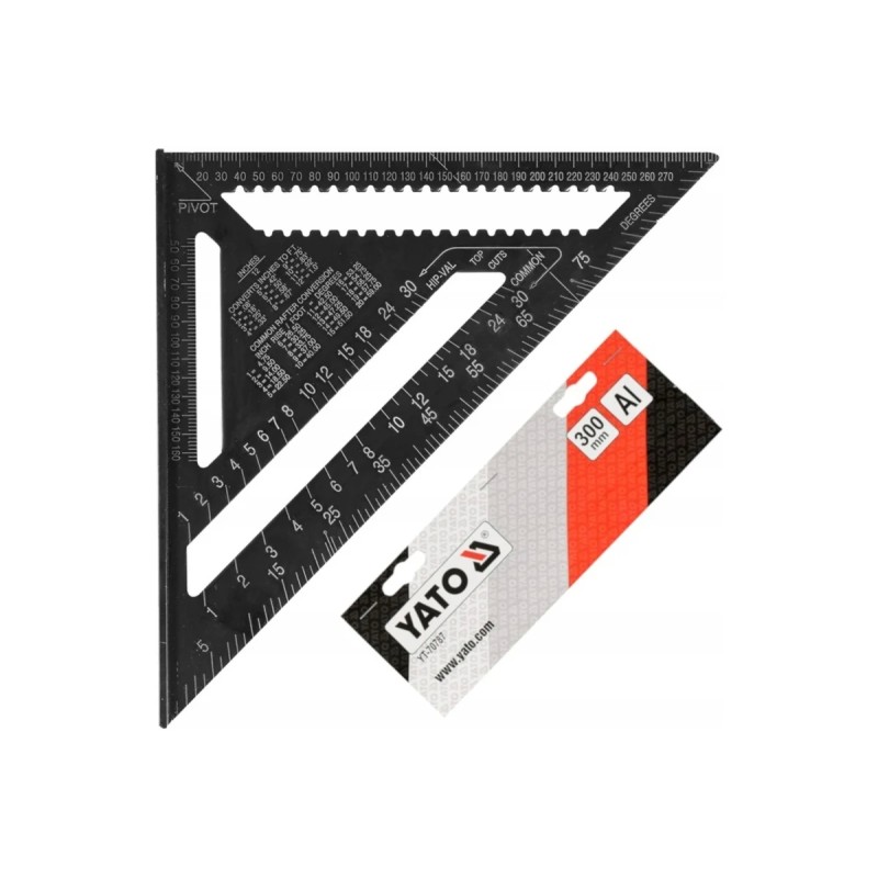 Угольник для плотника и столяра 300мм YATO YT-70787