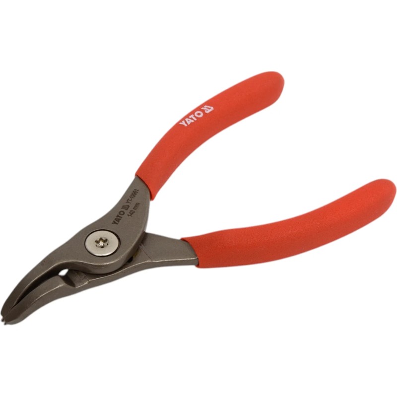 Щипцы для стопорных колец, НАРУЖНЫЕ ИЗОГНУТЫЕ, 140 ММ YATO YT-19961