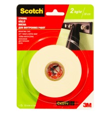 Лента монтажная двусторонняя клейкая Scotch® для внутренних работ, 19мм х 5м