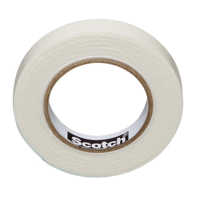 Лента монтажная двусторонняя клейкая Scotch 914140 влагостойкая для отделки, 10мм х 2м, 4 рул./уп.