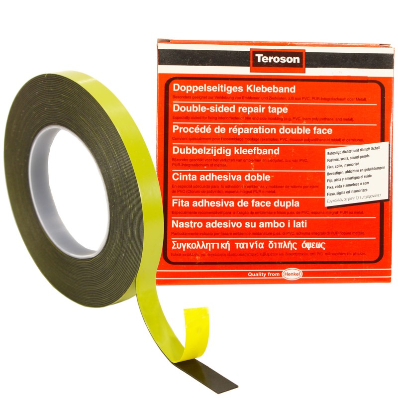 Двухсторонняя клеевая лента TEROSON VR 1000, 12 мм Х 10 м