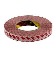 Лента двусторонняя на ПЭТ основе, прозрачная 9088-200, 19 мм х 50 м 3M