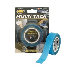 Лента двухсторонняя MULTI TACK 19мм х 2м прозрачная