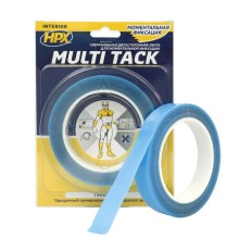 Лента двухсторонняя MULTI TACK 19мм х 5м прозрачная