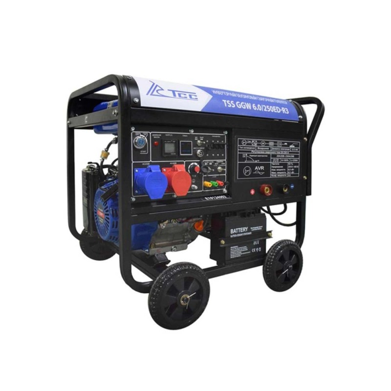 Бензиновый генератор TSS GGW 6.0/250ED-R3