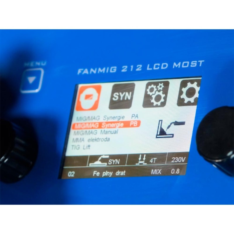 Сварочный полуавтомат MOST FANMIG 212 LCD