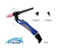 Сварочная горелка MOST T125 SGRIP 8 метров