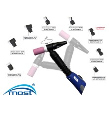 Сварочная горелка MOST T225F SGRIP 8 метров