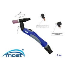 Сварочная горелка MOST T250 SGRIP 4 метра