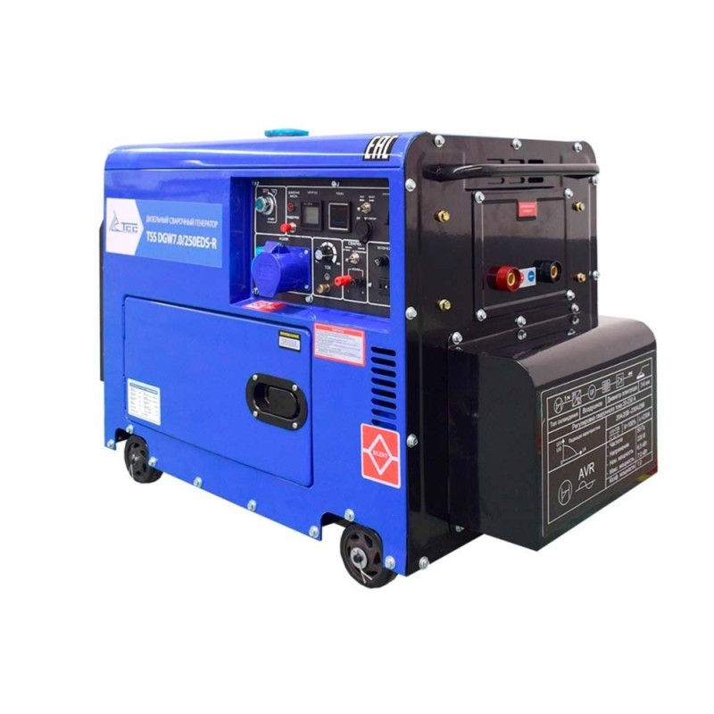Дизельный генератор в кожухе TSS DGW 7.0250EDS-R