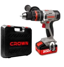 Дрель-шуруповерт ударная аккумуляторная BL CROWN CT21093HMX-4 BMC