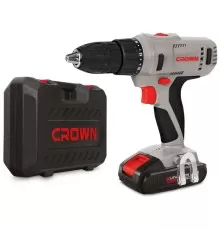 Дрель-шуруповерт аккумуляторная CROWN CT21056L-1.5 BMC