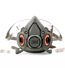 Полумаска серии 3M™ 6300 3M™ 6000, размер - большой (L) 8 шт./кор.