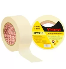 Лента малярная 80°С, MT511 Vintanet, 150 мкм, 48мм х 50м
