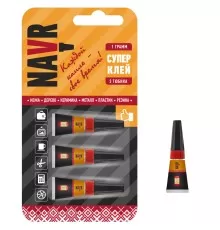 Супер клей NAVR 3 в 1, 3 г
