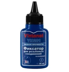 Фиксатор для резьбовых соединений, Vintanet, низкопрочный, анаэробный VN201, 28 мл