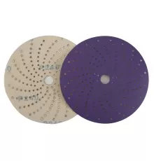 Круг шлифовальный c мультипылеотводом Purple, P240, PROBOS CP737 CERAMIC Hookit , 150 мм