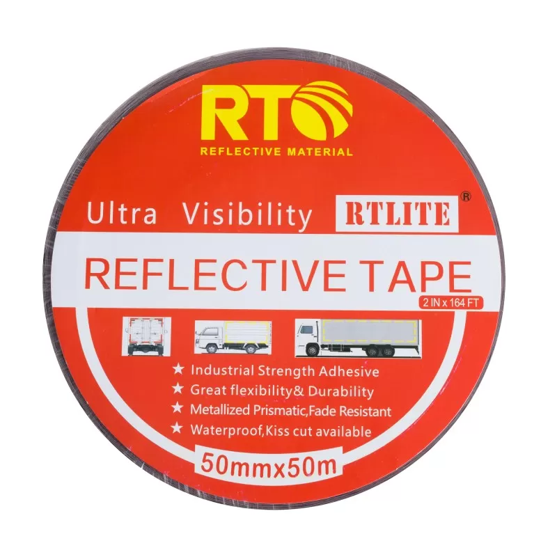 Лента световозвращающая металлизированная RTLITE RT-V104M 50,8 мм х 50 м, красная Лента световозвращающая металлизированная RTLITE RT-V104M 50,8 мм х 50 м, красная