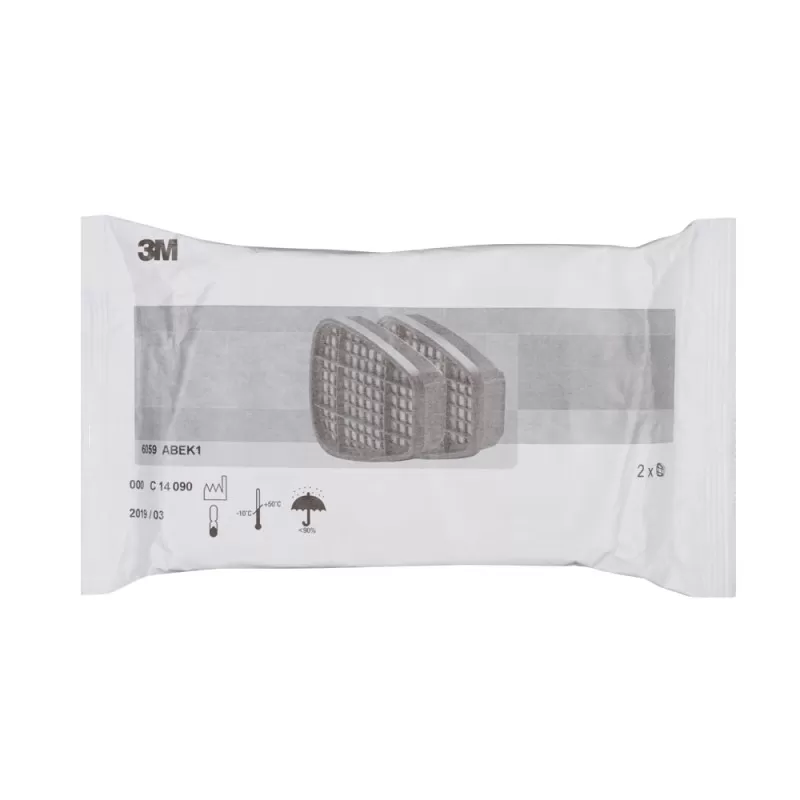 Фильтр для защиты от газов и паров, ABEK1 3M™ 6059 Фильтр для защиты от газов и паров, ABEK1 3M™ 6059