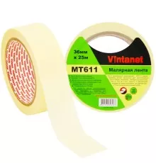 Лента малярная 120°С, MT611 Vintanet, 160 мкм, 36мм х 25м