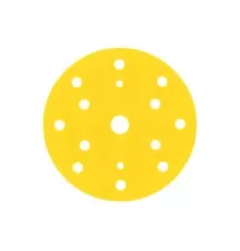 Круг абразивный, золотой, 15 отверстий, Р360, 150 мм,3M™ Hookit™ 255P+