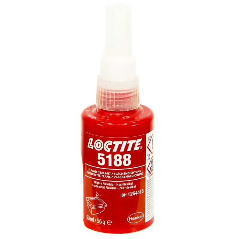 Герметик фланцевый анаэробный повышенной эластичности LOCTITE 5188 50ML Герметик фланцевый анаэробный повышенной эластичности LOCTITE 5188 50ML