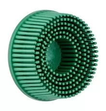 Круг Scotch-Brite™ Roloc™ Bristle RD-ZB, P50, зеленый, 75 мм, № 07526, 10 шт./уп.