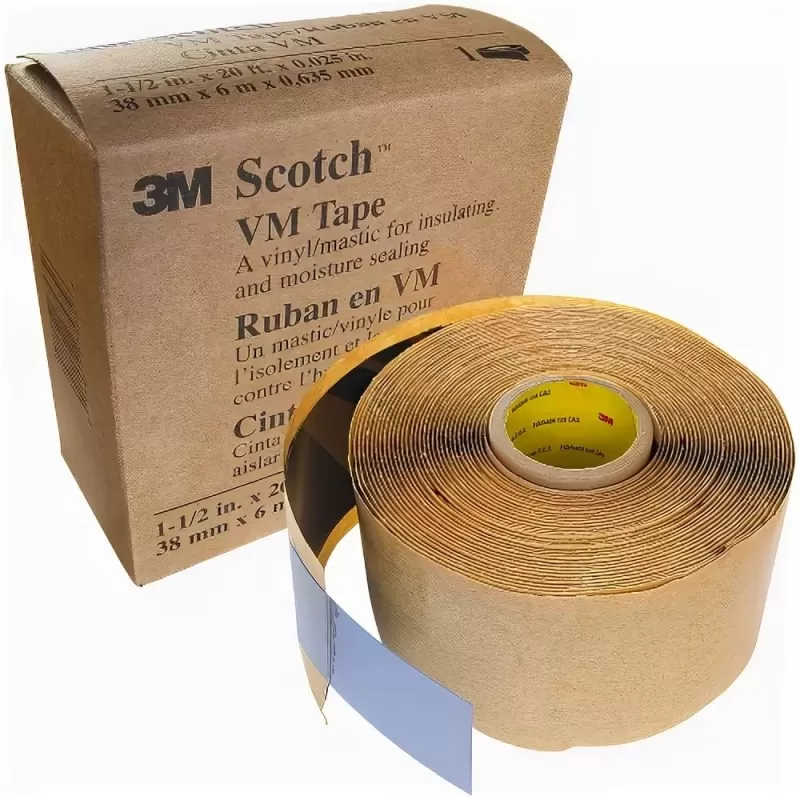 Лента Scotch® VM винил-мастика , 38 мм х 6 м (выведен из ассортимента!)