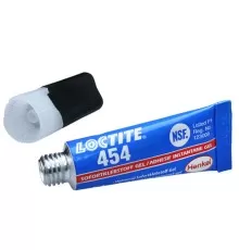 Клей моментальный цианоакрилатный общего назначения гелеобразный LOCTITE 454 3гр ( с колпачком)