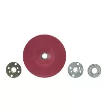 Оправка для фибровых кругов, 125 мм х 22 мм, плоская, M14, № 64858