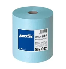 Нетканый протирочный материал Profix Escon Print 067 042 бирюзовый, 500 листов в рулоне,лист 30х38см