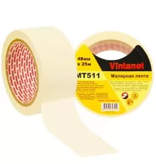Лента малярная 80°С, MT511 Vintanet, 150 мкм, 48мм х 25м