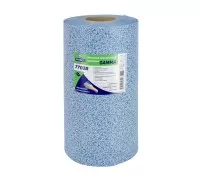 Нетканый протирочный материал PROBOS GAMMA 7703B, 70г/м2, голубой, V-тиснение, 32х36см, 125 л/рулон