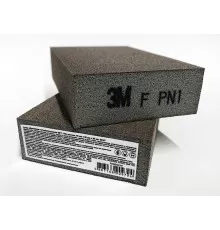 Губка четырехсторонняя, FIN, жесткая, 96 мм х 66 мм х 25 мм, № 63197, 24 шт./уп.