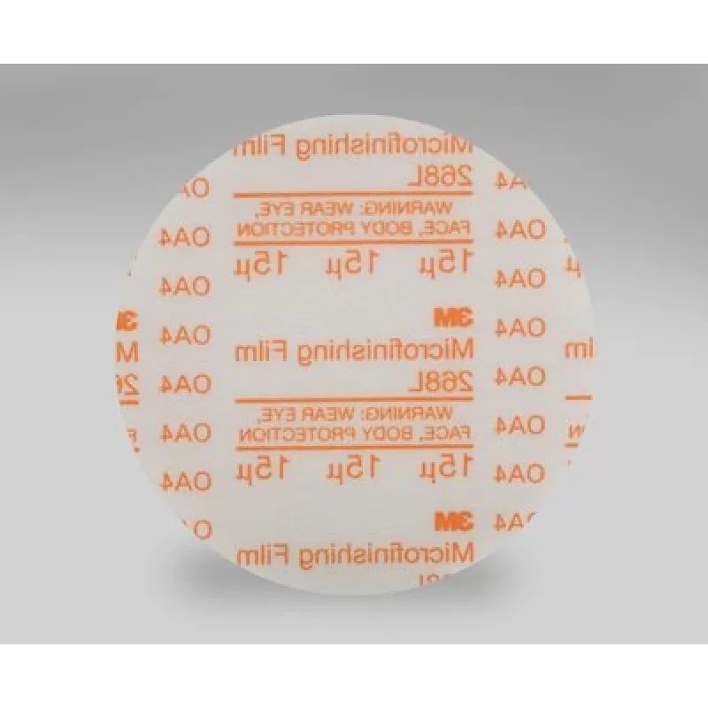 Круг, 15 мкм, 125 мм, без отв., Stikit™ 268L № 76977, 50 шт./уп. Круг, 15 мкм, 125 мм, без отв., Stikit™ 268L № 76977, 50 шт./уп.